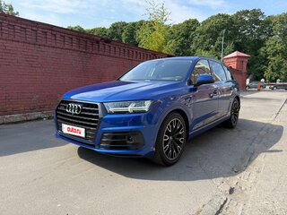2016 Audi Q7 II (4M), синий, 8000000 рублей, вид 1