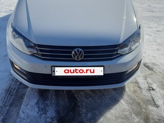 2019 Volkswagen Polo V Рестайлинг, белый, 1800000 рублей, вид 2