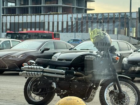 2011 Triumph Scrambler, чёрный, 599000 рублей, вид 3