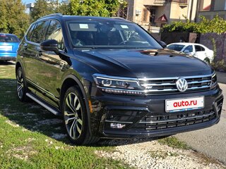 2021 Volkswagen Tiguan Allspace II, чёрный, 3700000 рублей, вид 2