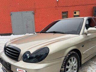 2005 Hyundai Sonata ТагАЗ IV (EF) Рестайлинг, бежевый, 550000 рублей, вид 3