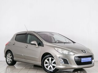 2012 Peugeot 308 I Рестайлинг, бежевый, 649000 рублей, вид 1
