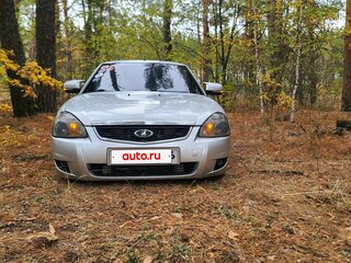 2014 Lada (ВАЗ) Priora I Рестайлинг, серебристый, 450000 рублей, вид 3