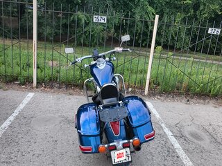 2014 Honda VT 1300CR Stateline, синий, 690000 рублей, вид 5