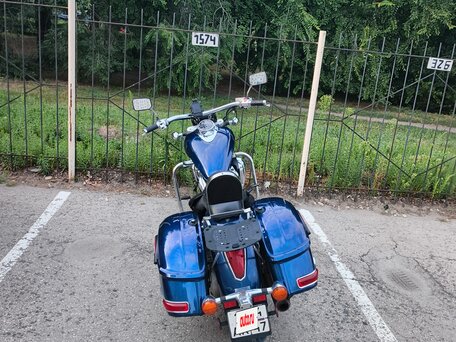 2014 Honda VT 1300CR Stateline, синий, 690000 рублей, вид 5