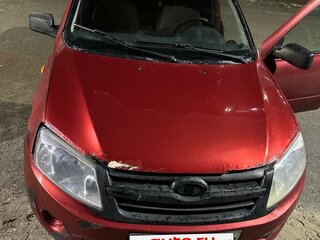 2012 Lada (ВАЗ) Granta I, красный, 130000 рублей, вид 1