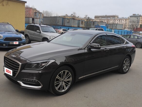 2017 Genesis G80 I, коричневый, 2400000 рублей - вид 5