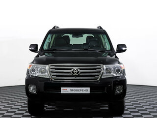 2012 Toyota Land Cruiser 200 Series Рестайлинг 1, чёрный, 3445200 рублей, вид 2