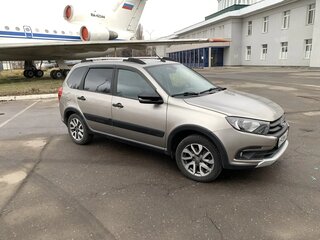 2019 Lada (ВАЗ) Granta Cross I Рестайлинг, серебристый, 850000 рублей, вид 2