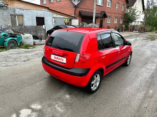 2005 Hyundai Getz I Рестайлинг, красный, 360000 рублей, вид 4