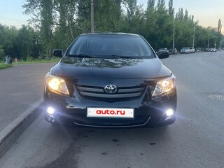 2008 Toyota Corolla AMT X (E140, E150), чёрный, 650000 рублей, вид 3