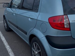 2007 Hyundai Getz I Рестайлинг, голубой, 485000 рублей, вид 4
