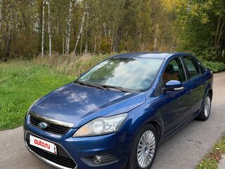 2008 Ford Focus II Рестайлинг, синий, 525000 рублей, вид 1