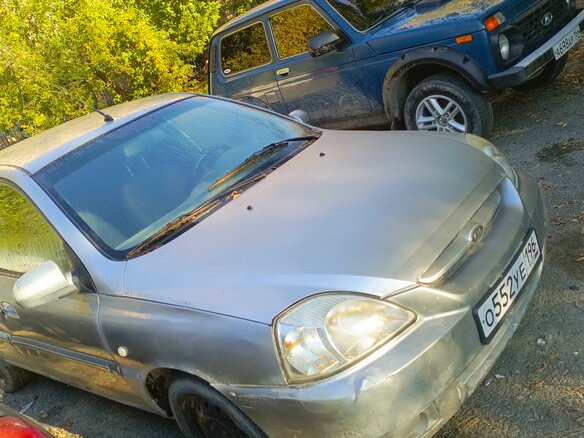 2004 Kia Rio I Рестайлинг, серый, 130000 рублей - вид 9