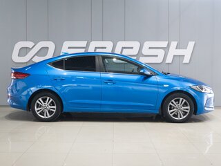 2017 Hyundai Elantra VI (AD), синий, 1279000 рублей, вид 5