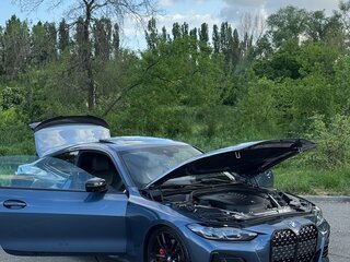 2021 BMW 4 серии M440i xDrive G22, G23, G26, синий, 6150000 рублей, вид 4