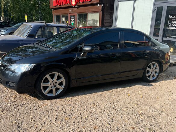 2007 Honda Civic VIII, чёрный - вид 6