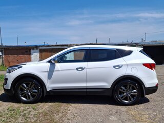 2013 Hyundai Santa Fe III, белый, 1800000 рублей, вид 4