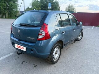 2011 Renault Sandero I, синий, 620000 рублей, вид 4