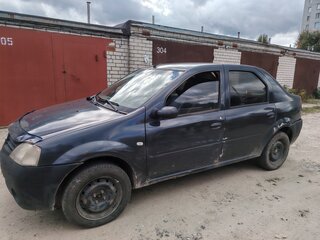 2009 Renault Logan I, серый, 165000 рублей, вид 4