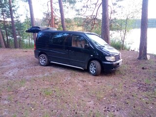 2002 Mercedes-Benz Vito 108 CDI I (W638), чёрный, 550000 рублей, вид 2