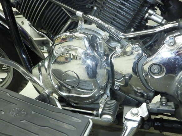 2009 Yamaha XVS1100, чёрный, 375000 рублей - вид 8