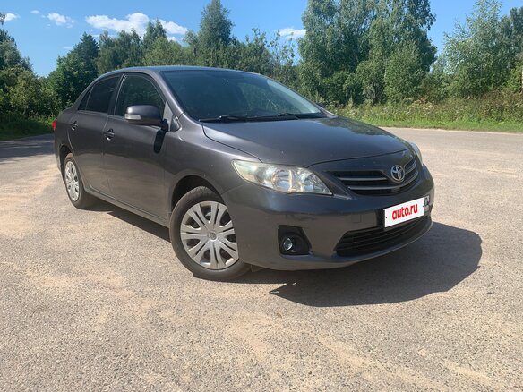 2011 Toyota Corolla X (E140, E150) Рестайлинг, серый, 795000 рублей - вид 9