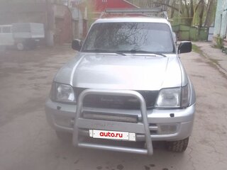 1996 Toyota Land Cruiser Prado 90 Series, серебристый, 900000 рублей, вид 3