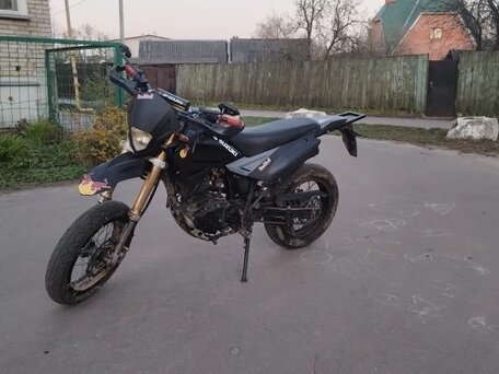 2009 Baltmotors Motard 200, чёрный, 75000 рублей, вид 5