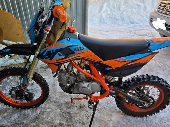 2024 Kayo Evolution YX140EM, оранжевый, 95000 рублей - вид 2