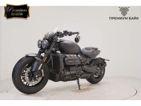 2022 Triumph Rocket 3, чёрный, 2299000 рублей, вид 4