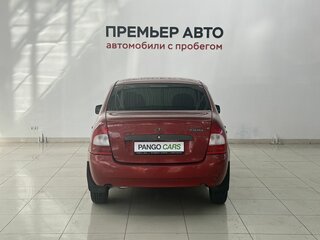 2009 Lada (ВАЗ) Kalina I, красный, 160000 рублей, вид 5