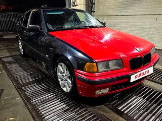 1997 BMW 3 серии 318i III (E36), синий, 350000 рублей, вид 2