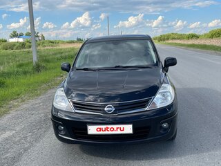 2012 Nissan Tiida I Рестайлинг, чёрный, 600000 рублей, вид 2