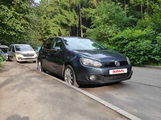 2010 Volkswagen Golf VI, синий, 690000 рублей, вид 2