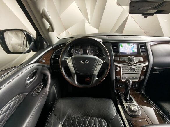 2018 Infiniti QX80 I Рестайлинг 2, чёрный, 3300000 рублей - вид 19