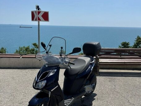2008 Aprilia SportCity 250, синий, 180000 рублей, вид 1