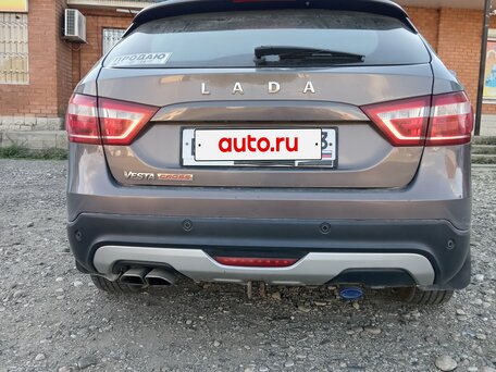 2018 Lada (ВАЗ) Vesta SW Cross I, серый, 1100000 рублей, вид 2