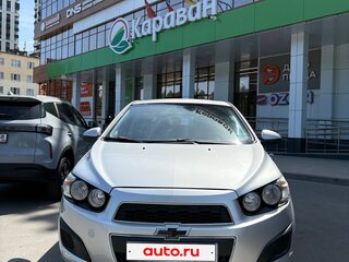 2012 Chevrolet Aveo II, серебристый, 620000 рублей, вид 3