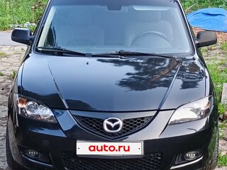 2008 Mazda 3 I (BK) Рестайлинг, чёрный, 700000 рублей, вид 2
