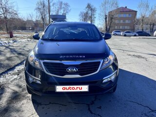 2012 Kia Sportage III, чёрный, 1450000 рублей, вид 3