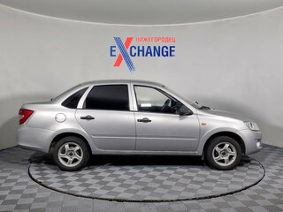 2013 Lada (ВАЗ) Granta I, серебристый, 279000 рублей, вид 3