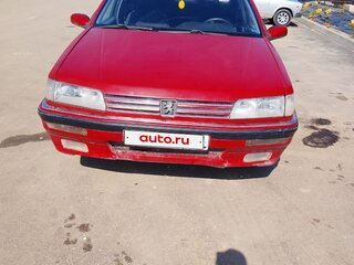 1991 Peugeot 605, красный, 140000 рублей, вид 1