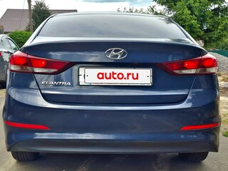 2016 Hyundai Elantra VI (AD), синий, 1299999 рублей, вид 2