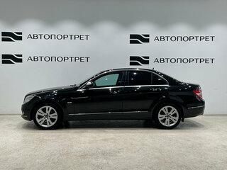 2007 Mercedes-Benz C-Класс 200 III (W204), чёрный, 859000 рублей, вид 2