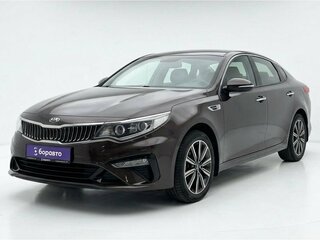 2018 Kia Optima IV Рестайлинг, коричневый, 1910000 рублей, вид 1