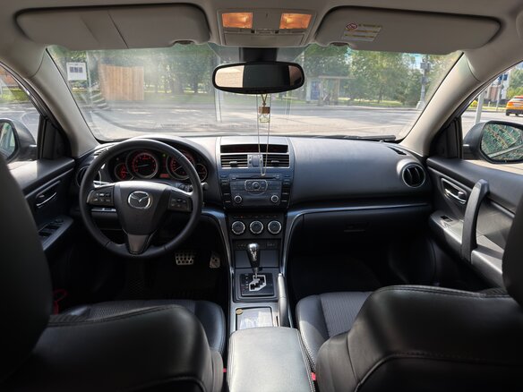 2012 Mazda 6 II (GH) Рестайлинг, чёрный, 1160000 рублей - вид 8