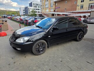 2007 Mitsubishi Lancer IX Рестайлинг, чёрный, 450000 рублей, вид 1