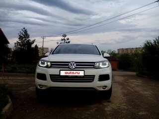 2012 Volkswagen Touareg II, белый, 1990000 рублей, вид 5