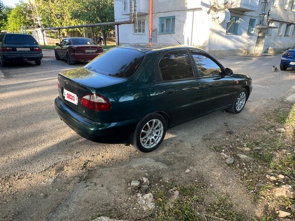 2007 Daewoo Lanos, зелёный, 330000 рублей - вид 2